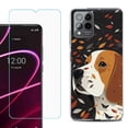 thumbnail image 1 of OneToughShield ® for T-Mobile Revvl 6x Pro 5G Shockproof Fashion Phone Case, with Tempered Glass Screen Protector - Beagle, 1 of 3