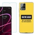 thumbnail image 1 of OneToughShield ® for T-Mobile Revvl 6x Pro 5G Shockproof Fashion Phone Case, with Tempered Glass Screen Protector - Laughter, 1 of 3