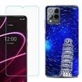 thumbnail image 1 of OneToughShield ® for T-Mobile Revvl 6x Pro 5G Shockproof Fashion Phone Case, with Tempered Glass Screen Protector - Tower of Pisa, 1 of 3