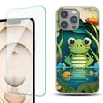 thumbnail image 1 of OneToughShield ® for iPhone 15 Pro Shockproof Phone Case, with Tempered Glass Screen Protector - Frog Craft, 1 of 4