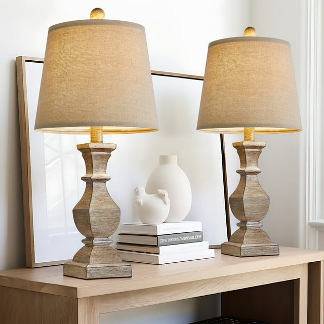 Oneach Farmhouse Table Lamps 20.5