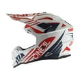 thumbnail image 1 of Oneal 2022 2 Series Helmet - Spyde White/Blue/Red - X-Small, 1 of 2