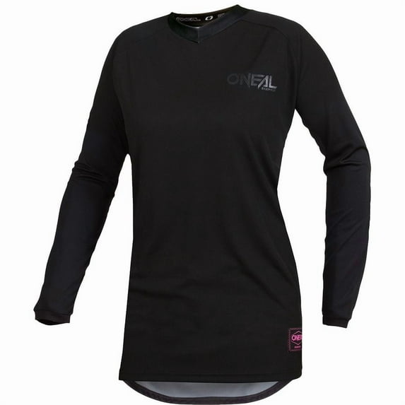 Oneal 2022 Womens Element Classic Jersey - Black/Black - Medium