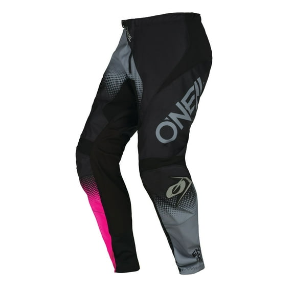 Oneal 2022 Womens Element Racewear Pant - Black/Grey/Pink - 5/6