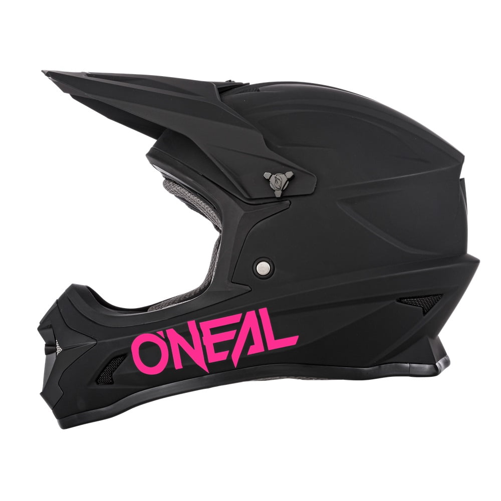 Oneal 2022 Youth Girls 1 SRS Offroad Helmet Black/Pink Youth Large