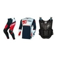 thumbnail image 1 of Oneal 2023 Hardwear Flow Offroad Jersey Pant Chest Protector Combo Blue/White (X-Large / 36), 1 of 8