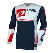 Oneal 2023 Hardwear Flow V.23 Jersey - Blue/White - Small