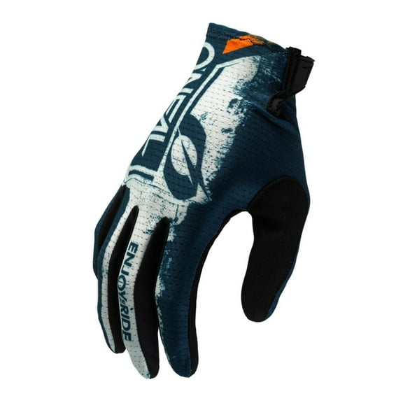 Oneal 2023 Matrix Shocker V.23 Gloves - Blue/Orange - XX-Large