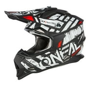 Oneal 2023 Youth 2 Series Glitch V.23 Offroad Helmet - Black/White - Youth Small