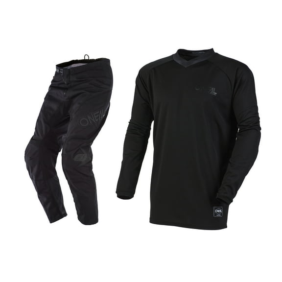 Oneal Element Classic Black Motocross Dirt bike Offroad MX Jersey Pants Combo Package Riding Gear Set Jersey