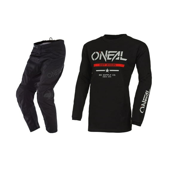 Oneal Element Squadron Cotton Classic Jersey Pant Combo (Medium / Pant W34)