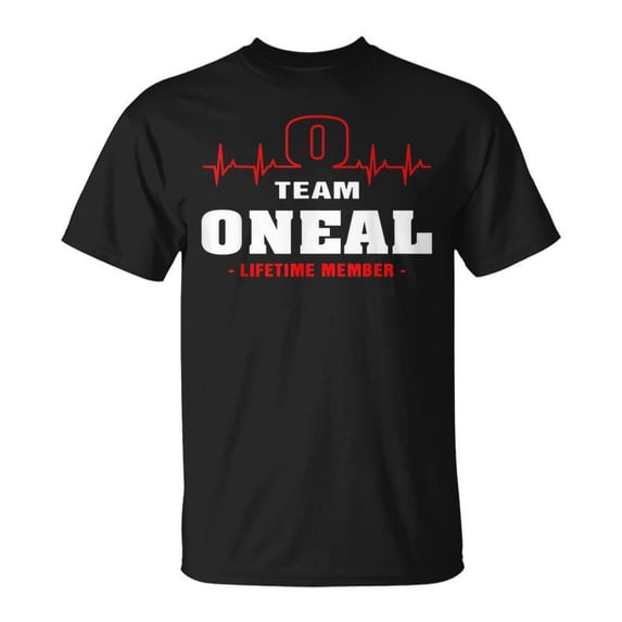 Oneal Surname Family Last Name Team Oneal Lifetime Member Tshirt