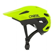 Oneal Trailfinder Bicycle Helmet - Split Neon Yellow