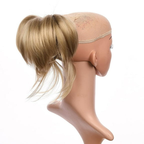 Onedor 12 inch Premium Synthetic Adjustable & Customizable Updo Style Ponytail Hair Extension with Clip on Claw Attachment (16H613)