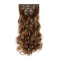 thumbnail image 1 of Onedor 20" Curly Full Head Clip in Synthetic Hair Extensions 7pcs 140g (12), 1 of 6