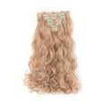 thumbnail image 1 of Onedor 20" Curly Full Head Clip in Synthetic Hair Extensions 7pcs 140g (25), 1 of 6