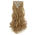 thumbnail image 1 of Onedor 20" Curly Full Head Clip in Synthetic Hair Extensions 7pcs 140g (27X/613), 1 of 6