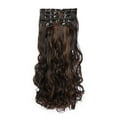 thumbnail image 1 of Onedor 20" Curly Full Head Clip in Synthetic Hair Extensions 7pcs 140g (2H7), 1 of 6