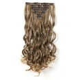 thumbnail image 1 of Onedor 20" Curly Full Head Clip in Synthetic Hair Extensions 7pcs 140g (R1416T), 1 of 6