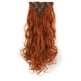 thumbnail image 1 of Onedor 20" Curly Full Head Clip in Synthetic Hair Extensions 7pcs 140g (T1439), 1 of 6