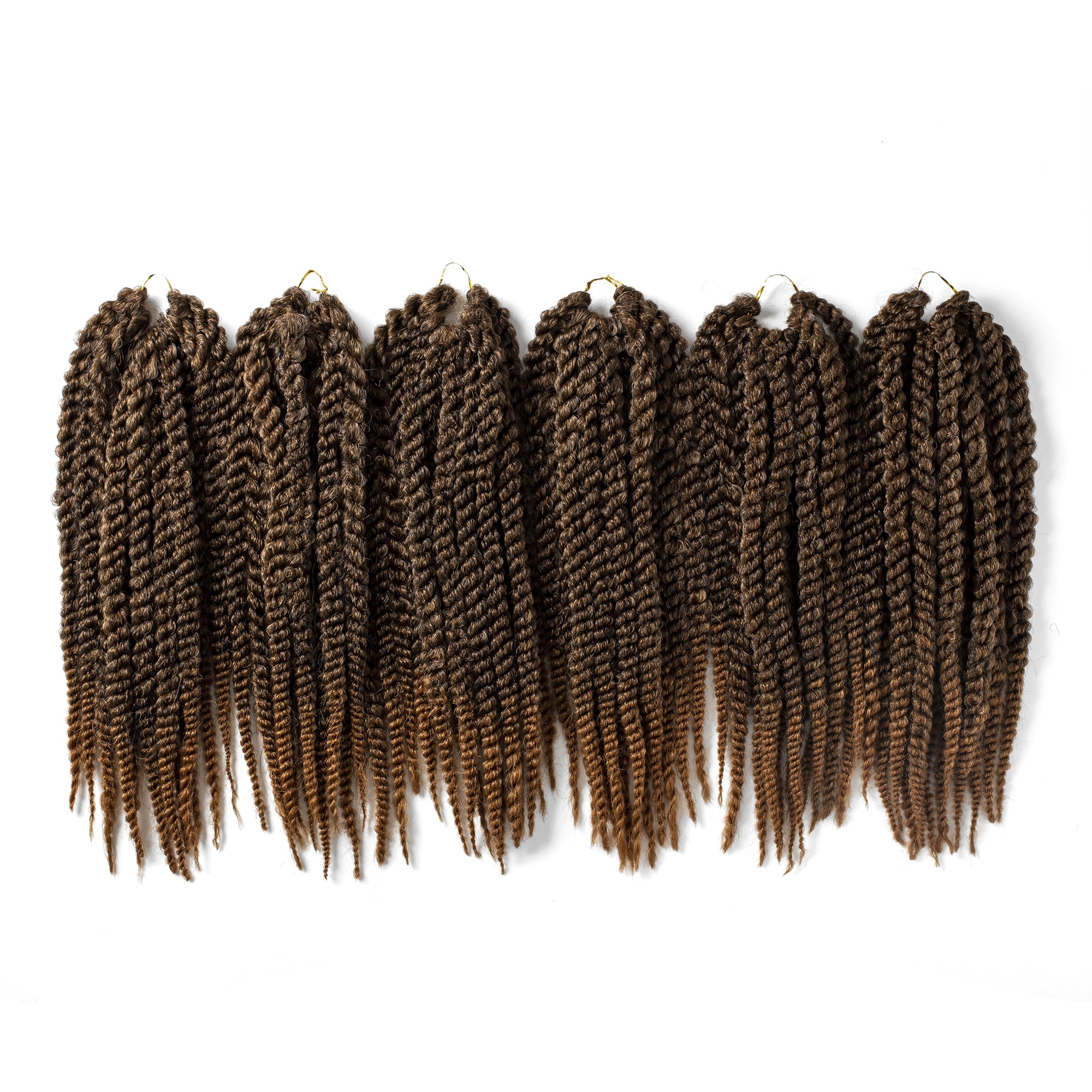 Onedor 6 Packs 18 Inch Havana Twist Crochet Hair Extensions Mambo Senegalese Twist Crochet Braids for Hair Braiding