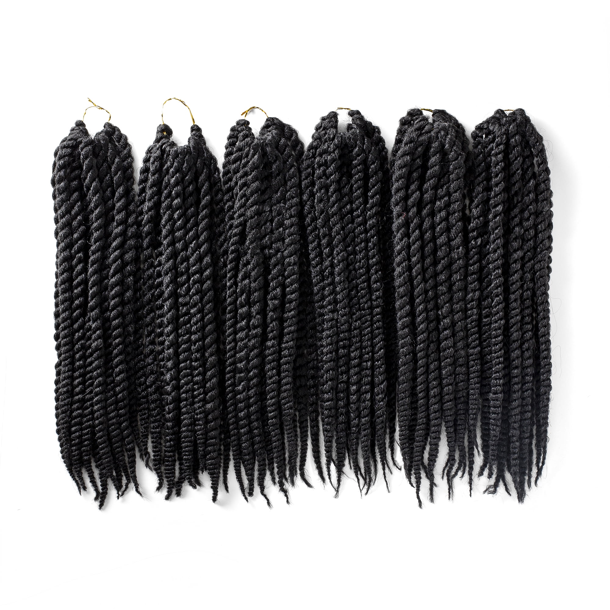 Onedor 6 Packs 18 Inch Havana Twist Crochet Hair Extensions Mambo Senegalese Twist Crochet Braids for Hair Braiding
