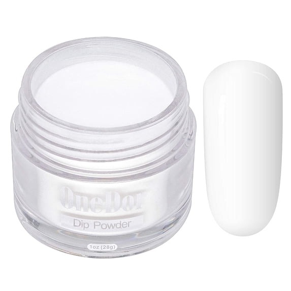Onedor Nail Dip Dipping Powder – Acrylic Color Pigment Powders Pro Collection System, 1 Oz.(Clear)