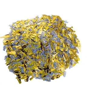 Onedor Plastic Multi-Shaped Confetti for Night Party Table Scatter Decorations, 5 Oz. (Party) …