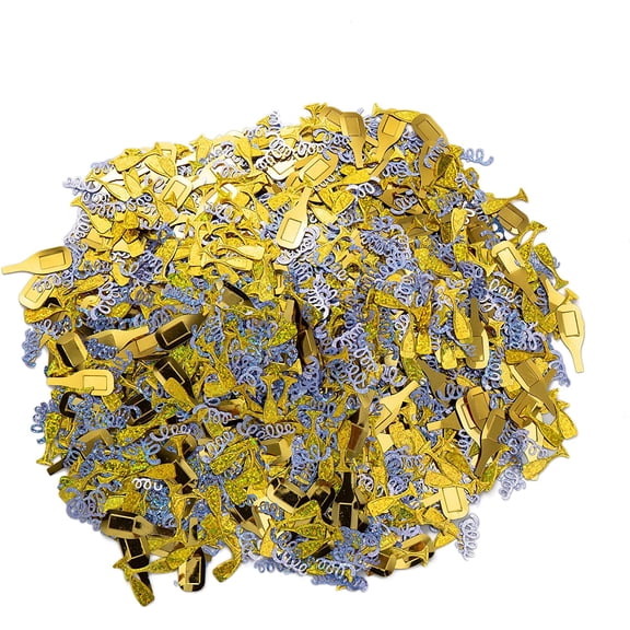 Onedor Plastic Multi-Shaped Confetti for Night Party Table Scatter Decorations, 5 Oz. (Party) …