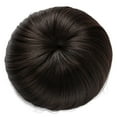 thumbnail image 1 of Onedor Synthetic Fiber Hair Extension Chignon Donut Bun Wig Hairpiece (4# - Dark Brown) …, 1 of 3