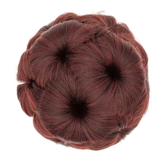 Onedor Synthetic Hair Bun Extension Chignon Ballerina Comb Updo Hair Pieces for Women (2/99 - Burgundy Mixed) …