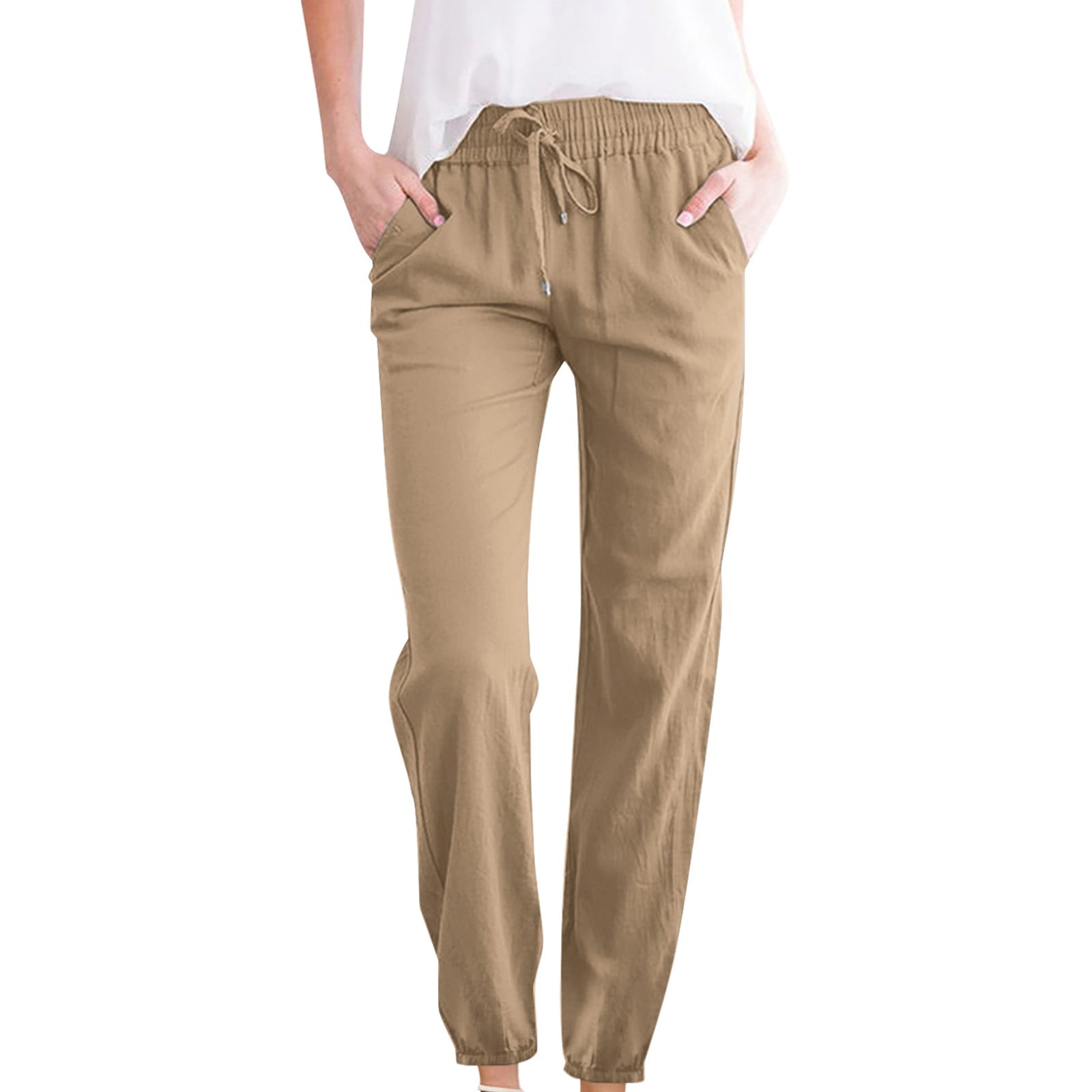 Onegirl Khaki Pants For Women Cargo Womens Palazzo Pants Dressy Plus Lounge Capris For Women