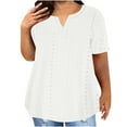thumbnail image 1 of Onegirl Sexy Summer Tops for Women 2024 Womens Blouses Dressy Casual White Plus Size Shirts for Women 3X Womens White Tank Top Undershirt Workout Tank Tops for Women Cropped Clearance Deals, 1 of 5