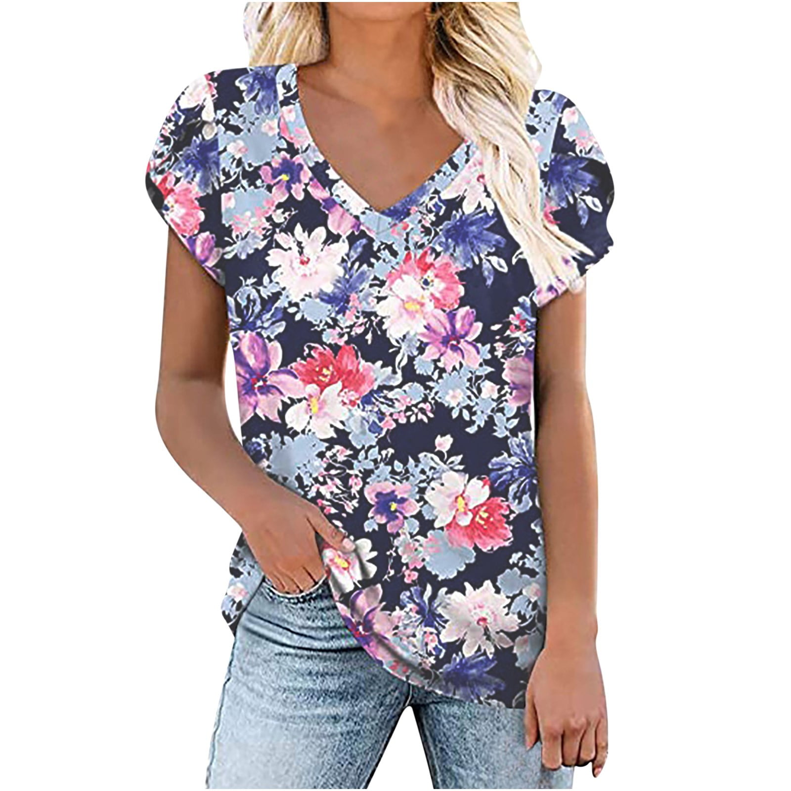 Onegirl Summer Crop Tops for Women 2024 Women Blouses Elegant Casual