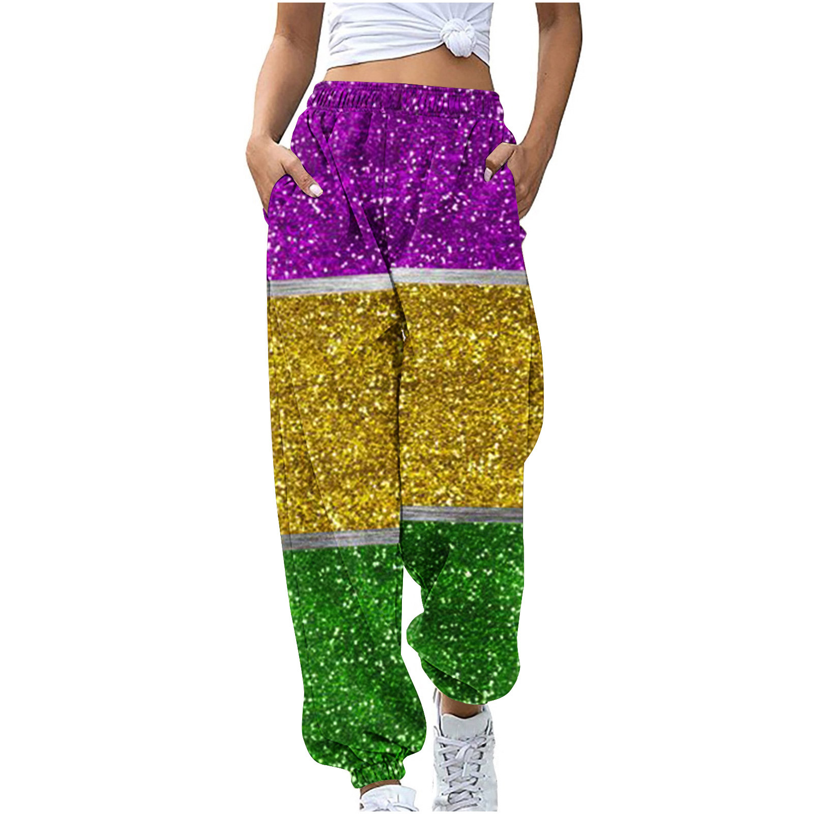 Onegirl Summer Pants for Women 2024 Vacation Womens Palazzo Pants Short