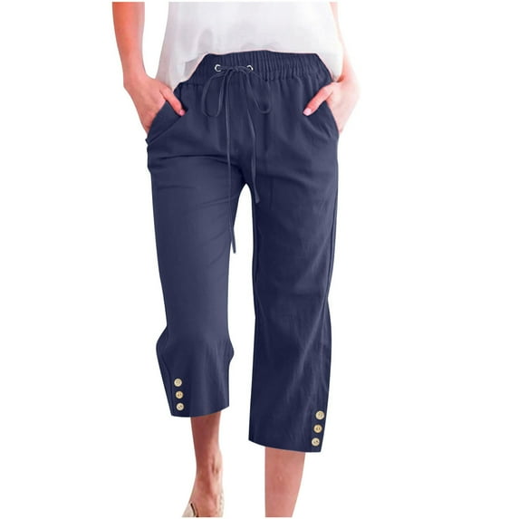 Onegirl Trendy Work Pants for Women,Women's Formal Suit Pants High Waisted Wide Leg Floor-Length Trousers for Office Ladies Daily Bottoms