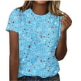 thumbnail image 1 of Onegirl Women Blouses Elegant Casual Plus Size Tshirts Shirts Graphic Vintage School House Rock Basic Tees Fitted V Neck, 1 of 4