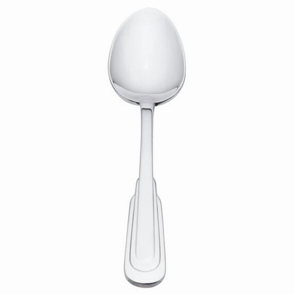 Oneida 2507SDEF 7.25 in. Cityscape Stainless Steel Oval Bowl Soup & Dessert Spoon Silver