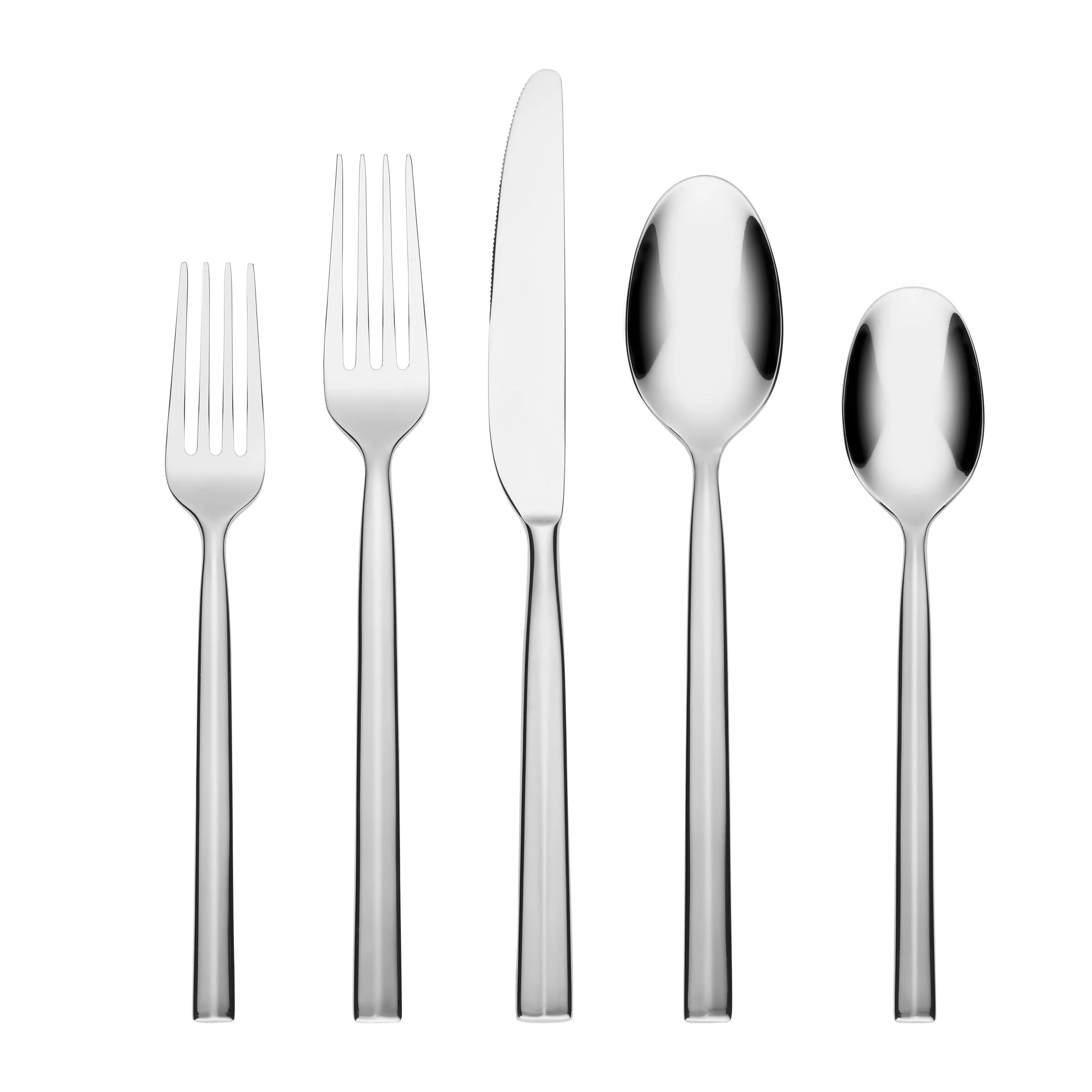 Oneida 20-Piece Stainless Steel Chef's Table Flatware Set