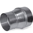 thumbnail image 1 of Oneida Air Systems Metal 5" to 4" Reducer Dust Collection Fitting, 1 of 1