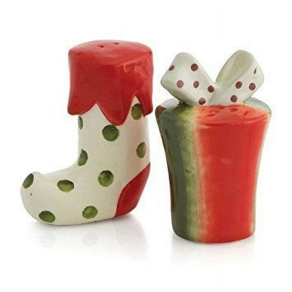 Oneida All Wrapped Up Salt and Pepper Shakers