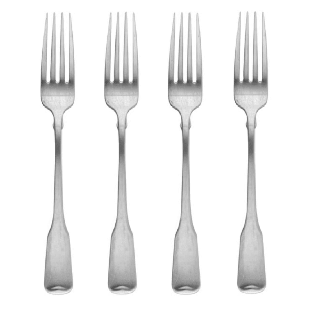 Oneida American Colonial 18/8 Stainless Steel Large Dinner Fork (Set of