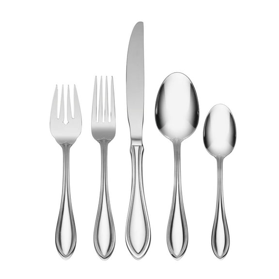 Oneida American Harmony 20-Piece Mirror 18/10 Stainless Steel Flatware Set (Service for 4)