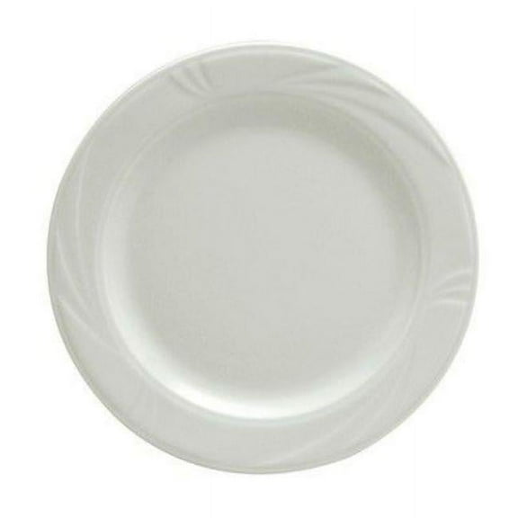 Oneida Arcadia Mid-Rim Bright White Porcelain Dinner Plate - 10 5/8"Dia (R4510000152)