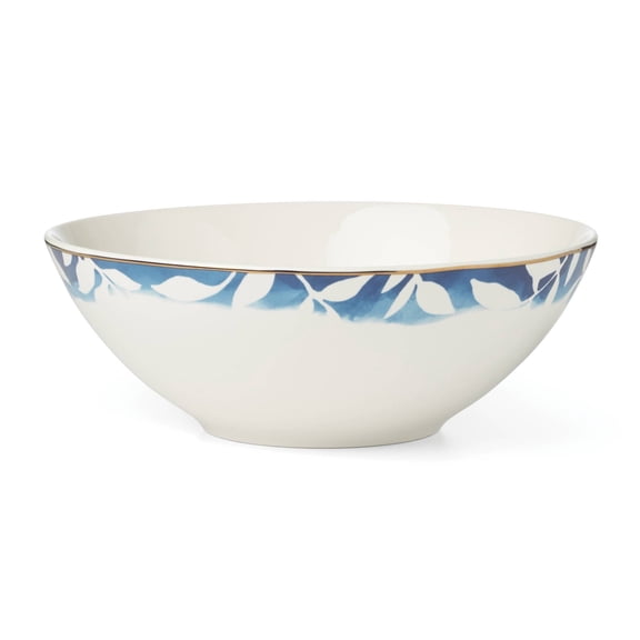 Oneida Aura 64 Oz Round White Dishwasher Safe Porcelain Serving Bowl