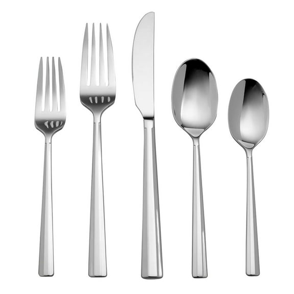 Oneida B1012020Al20 Bardon 20 Piece Everyday Flatware Set, Service For 4