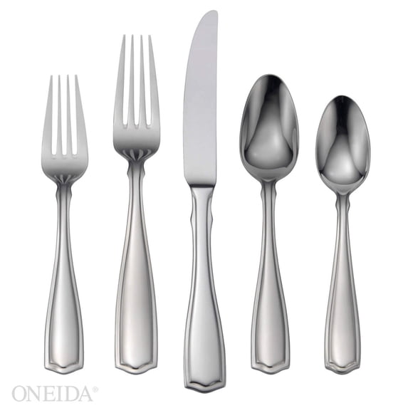 Oneida Carolina 65-Piece Flatware Set