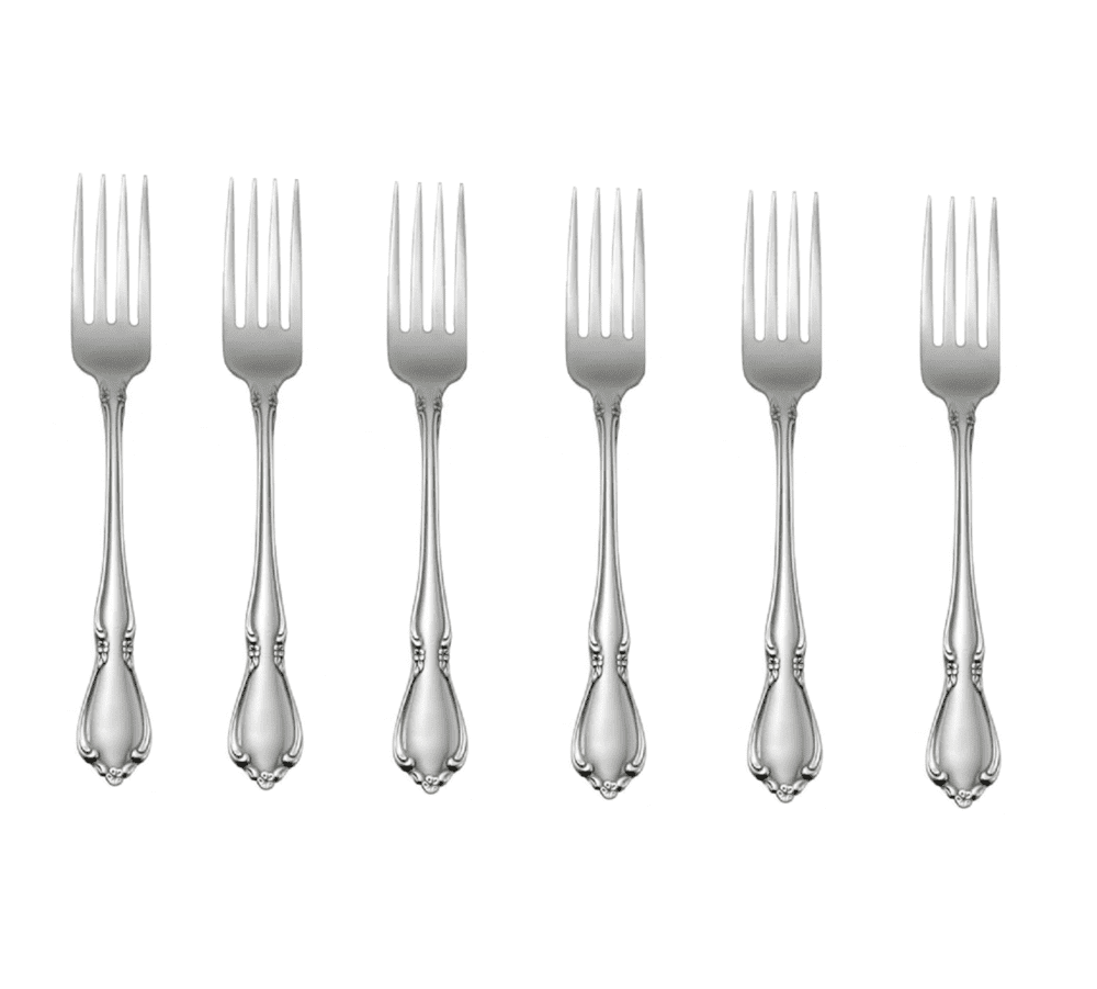 Oneida Chateau Dinner Fork, Set of 6