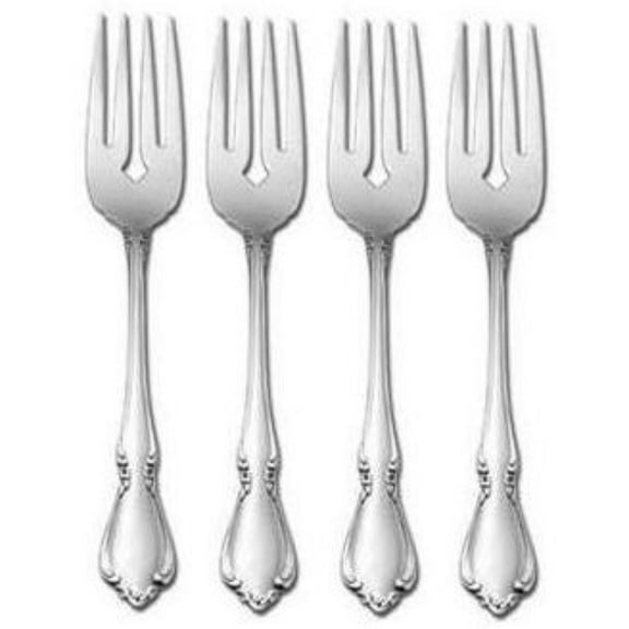 Oneida Chateau Salad Forks, Set of 4