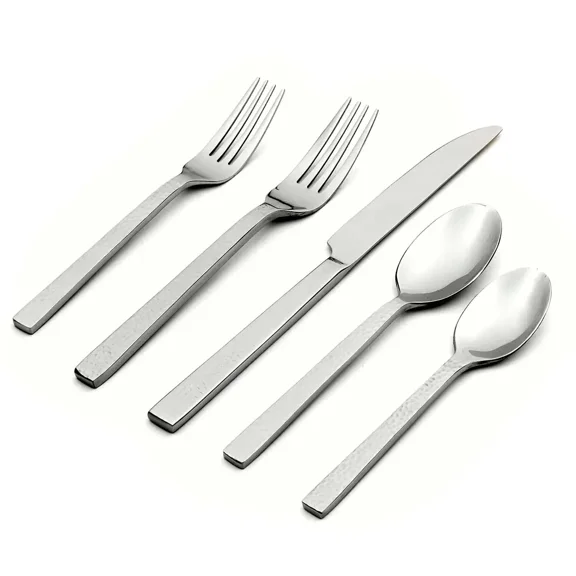 Oneida Chef's Table Hammered 5Pc Place Setting